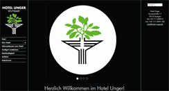 Desktop Screenshot of hotel-unger.de